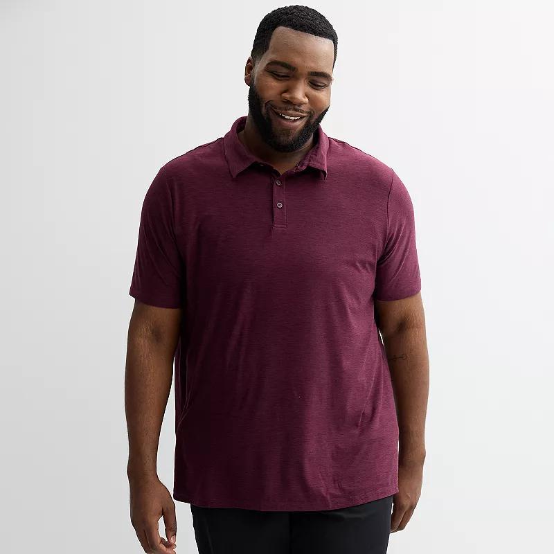 Big & Tall FLX Wander Polo, Mens Blue Product Image