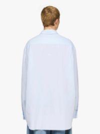 WINDOW' EMBROIDERED SHIRT in blue | JW Anderson US  Product Image