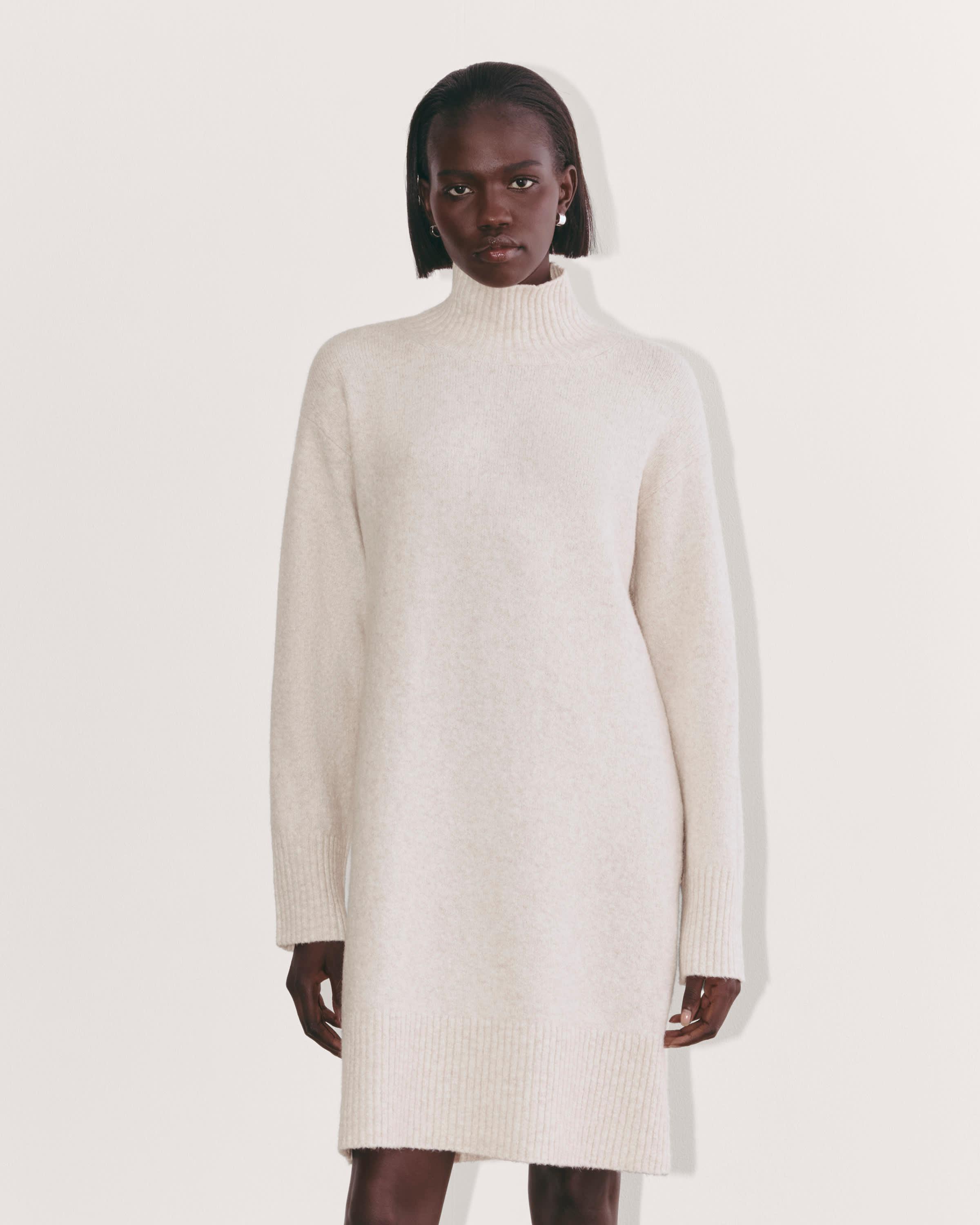 The Sweater Dress in Plush Cotton Product Image