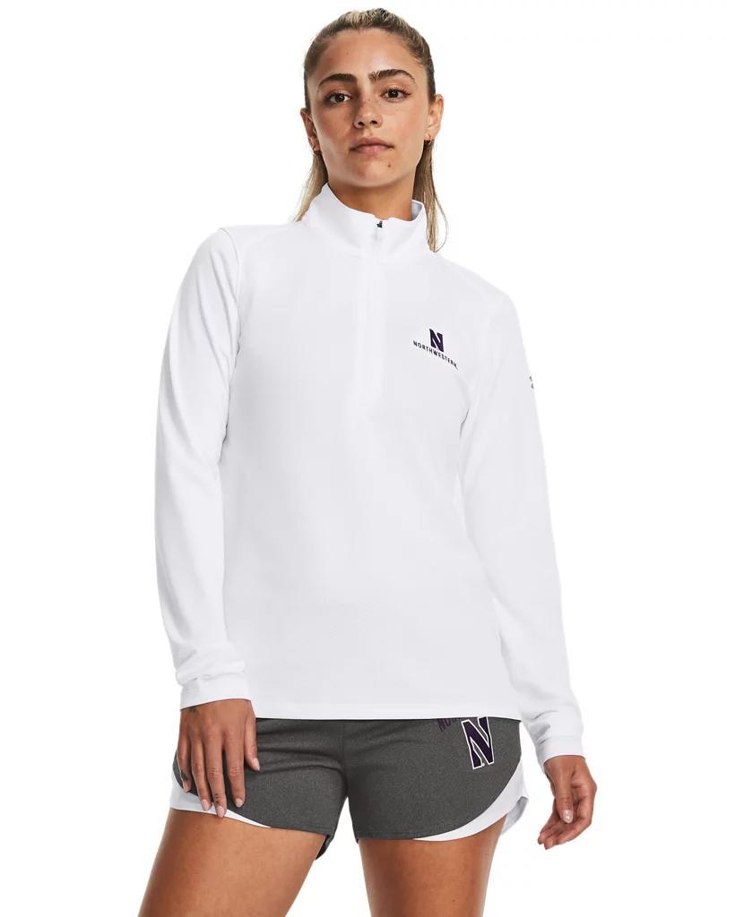 Women's UA Tech™ Mesh Collegiate ¼ Zip Product Image