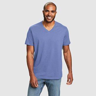 Men's Legend Wash 100% Cotton Short-Sleeve V-Neck T-Shirt Product Image