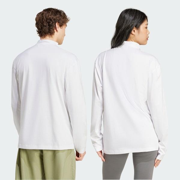 adiClub Long Sleeve Zip Jersey Product Image