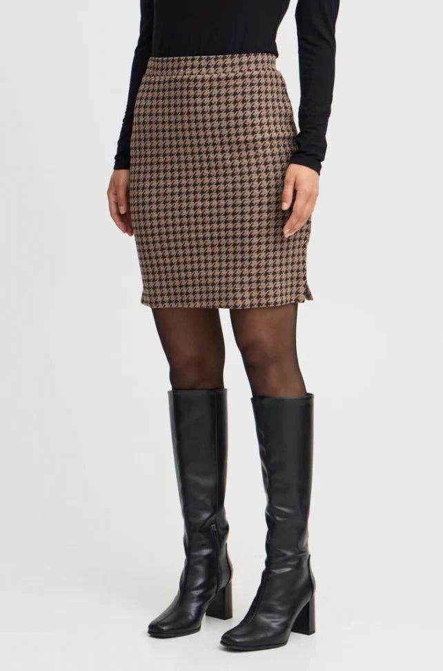 Noreen Skirt - Walnut Mix product image