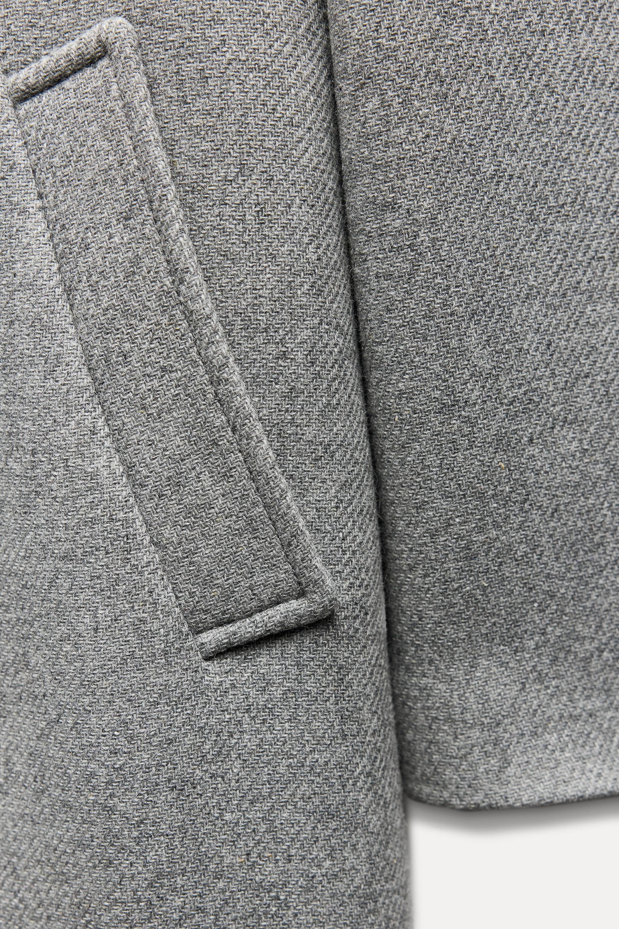 LONG WOOL COAT Product Image