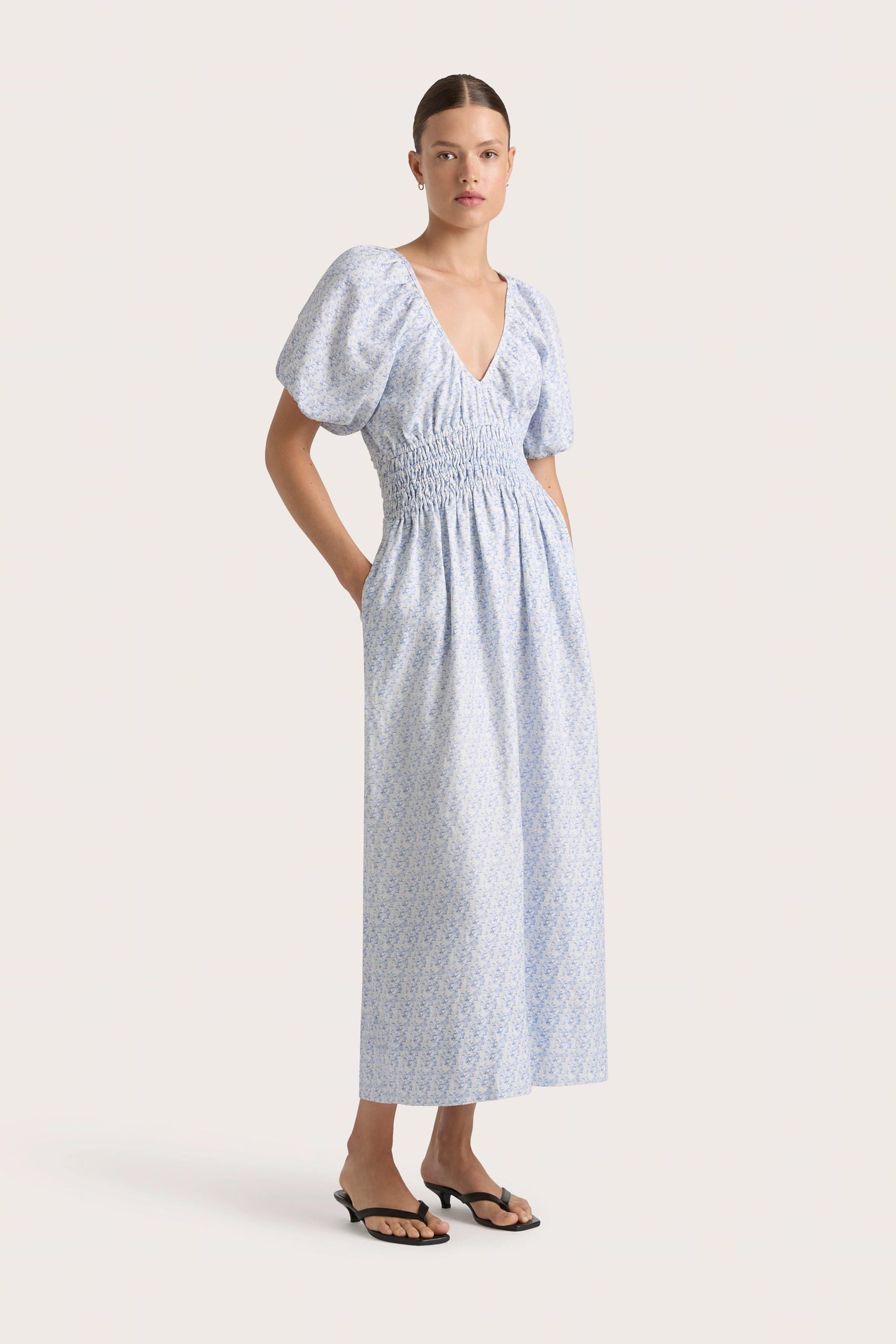 Geriba Maxi Dress Leilani Mid Blue - Final Sale Product Image