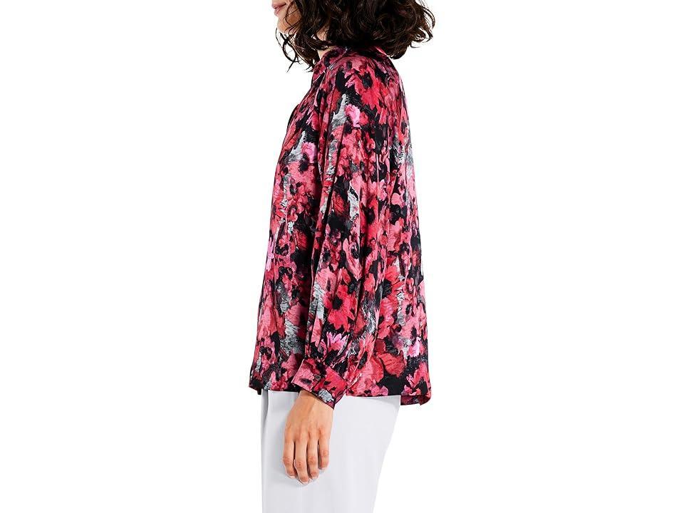 NIC+ZOE Glowing Garden Top Multi) Women's Clothing Product Image