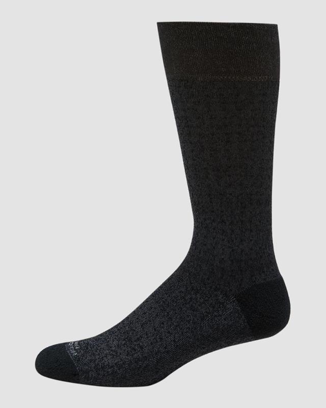 Mens Mini Check Mid-Calf Socks Product Image