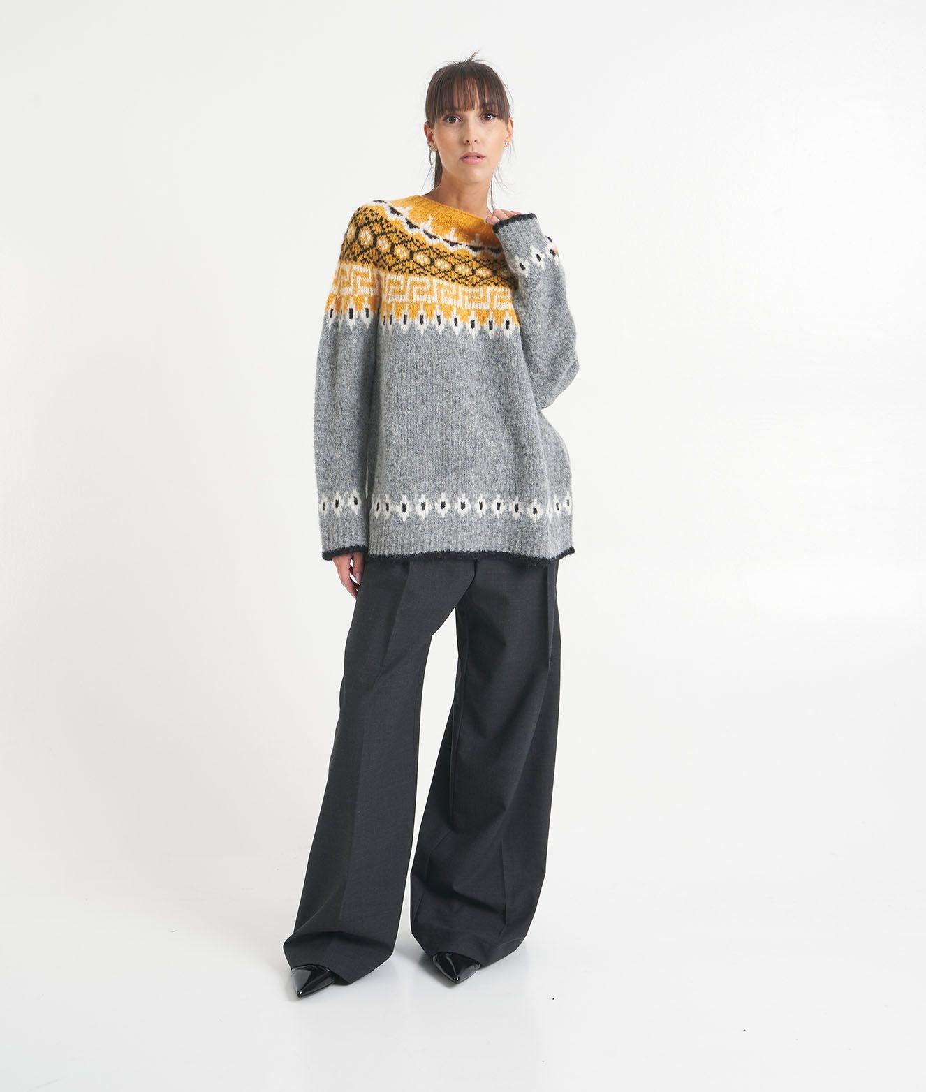 Maglione jacquard 'Marlin' Female Product Image