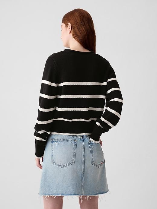 Shrunken Roll Neck Sweater Product Image