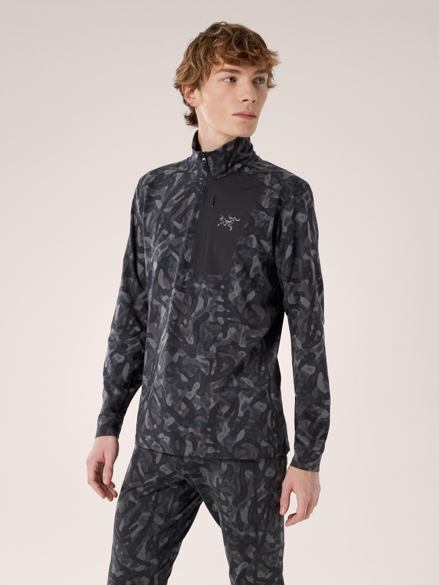 Rho LT Zip Neck Print Men's Product Image