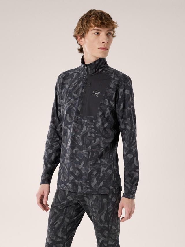 Rho LT Zip Neck Print Men's Product Image