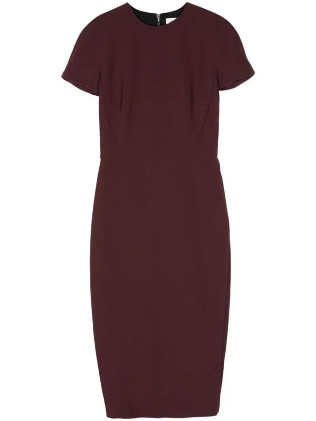 Crepe Dress In Negro Product Image