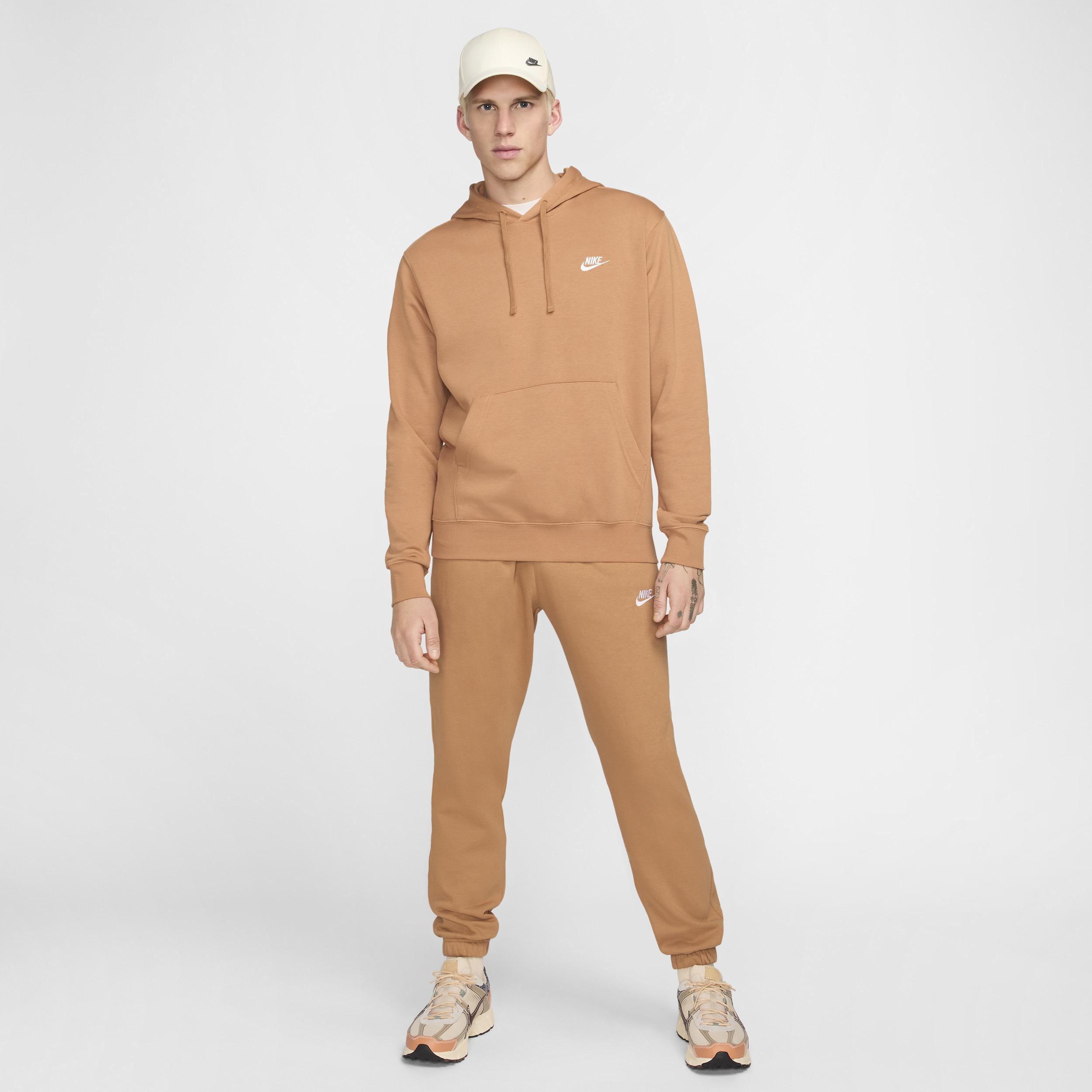 Nike Mens Club Cuffed Pants - Flax/White/Flax Product Image