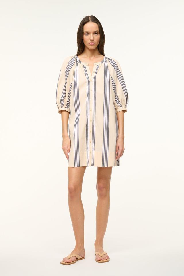 MINI VINCENT DRESS | MARINE BAYADERE STRIPE Product Image