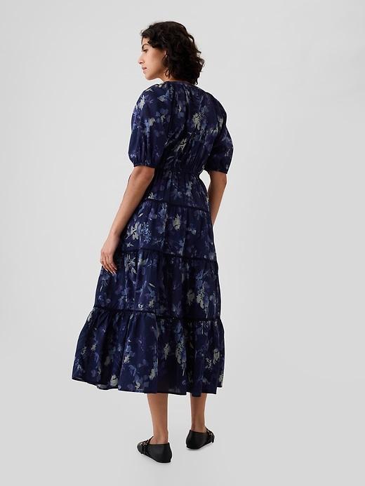 Tiered Maxi Shirtdress Product Image