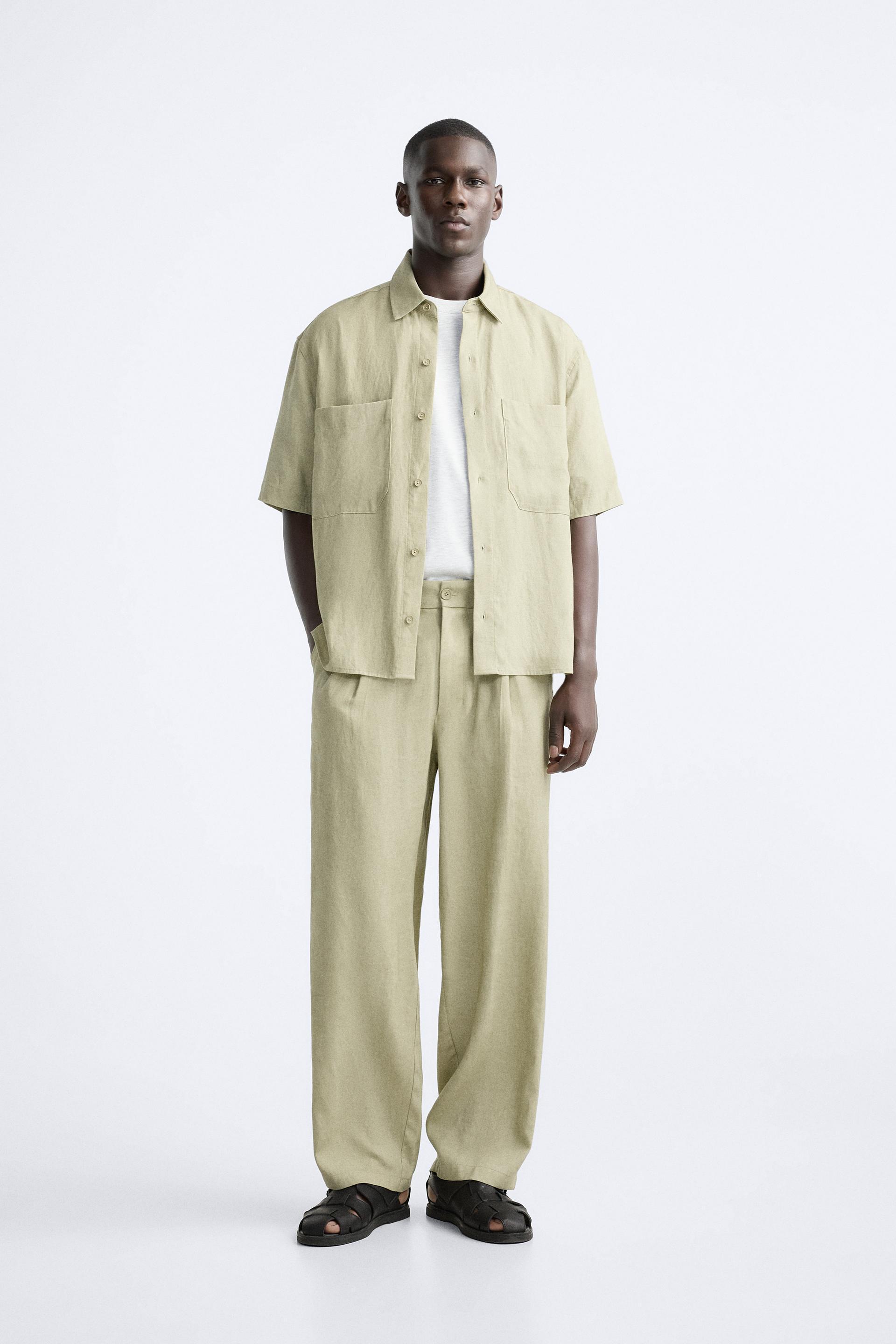 LYOCELL - LINEN WASHED SHIRT Product Image