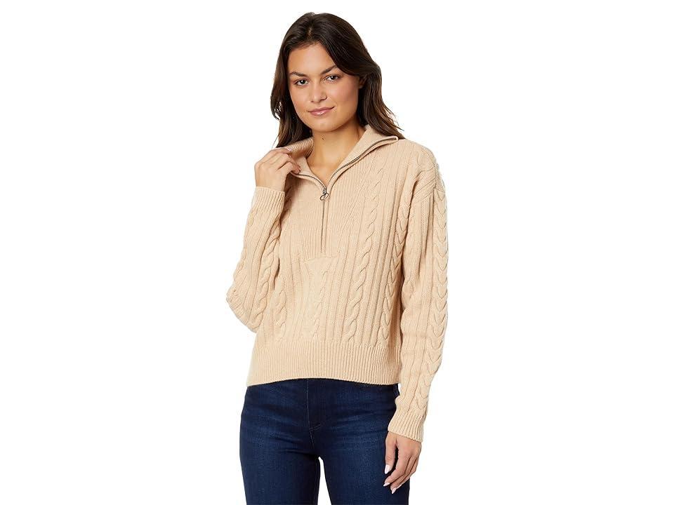 Paige Maylene Sweater (Camel) Women's Clothing Product Image