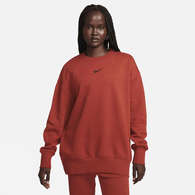 Women's Nike Sportswear Phoenix Fleece Oversized Crew-Neck Sweatshirt Product Image