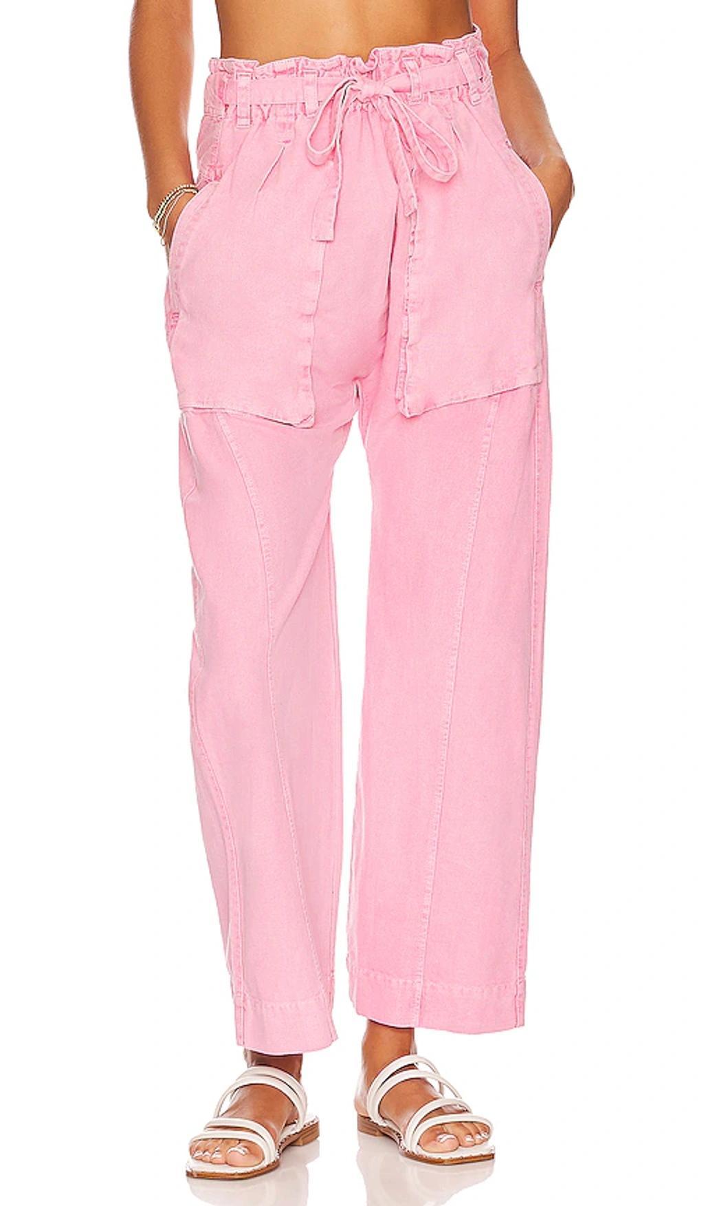 Sky Rider Straight Leg In Pink Product Image