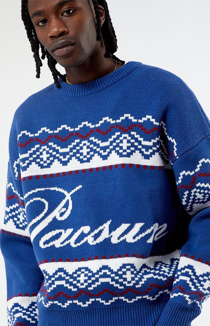 Mens Fairisle Crew Sweater Product Image