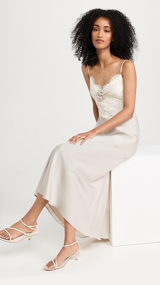 WAYF Lace Trim Slip Dress | Shopbop Product Image