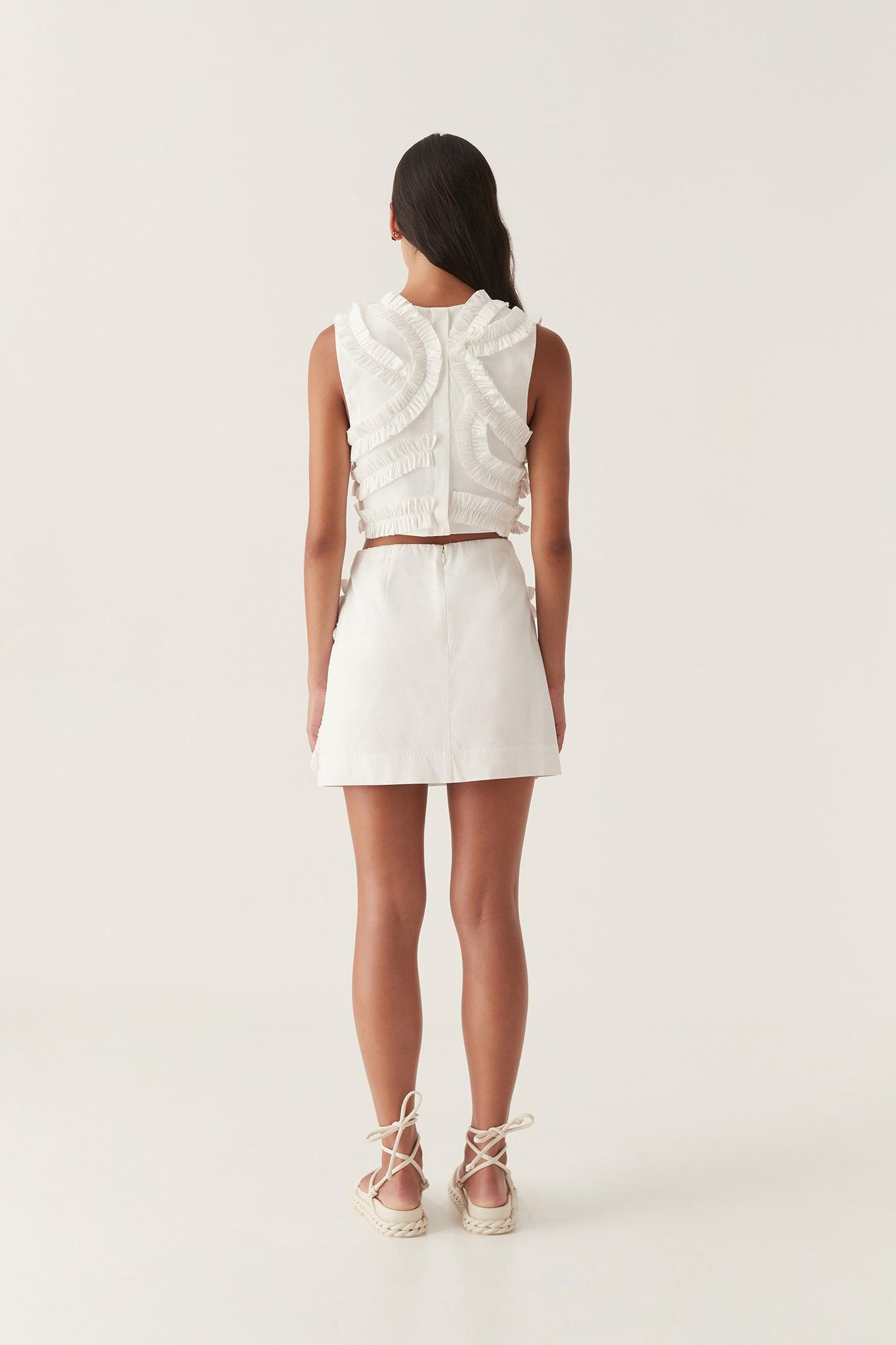 Kendra Frill Mini Skirt Product Image