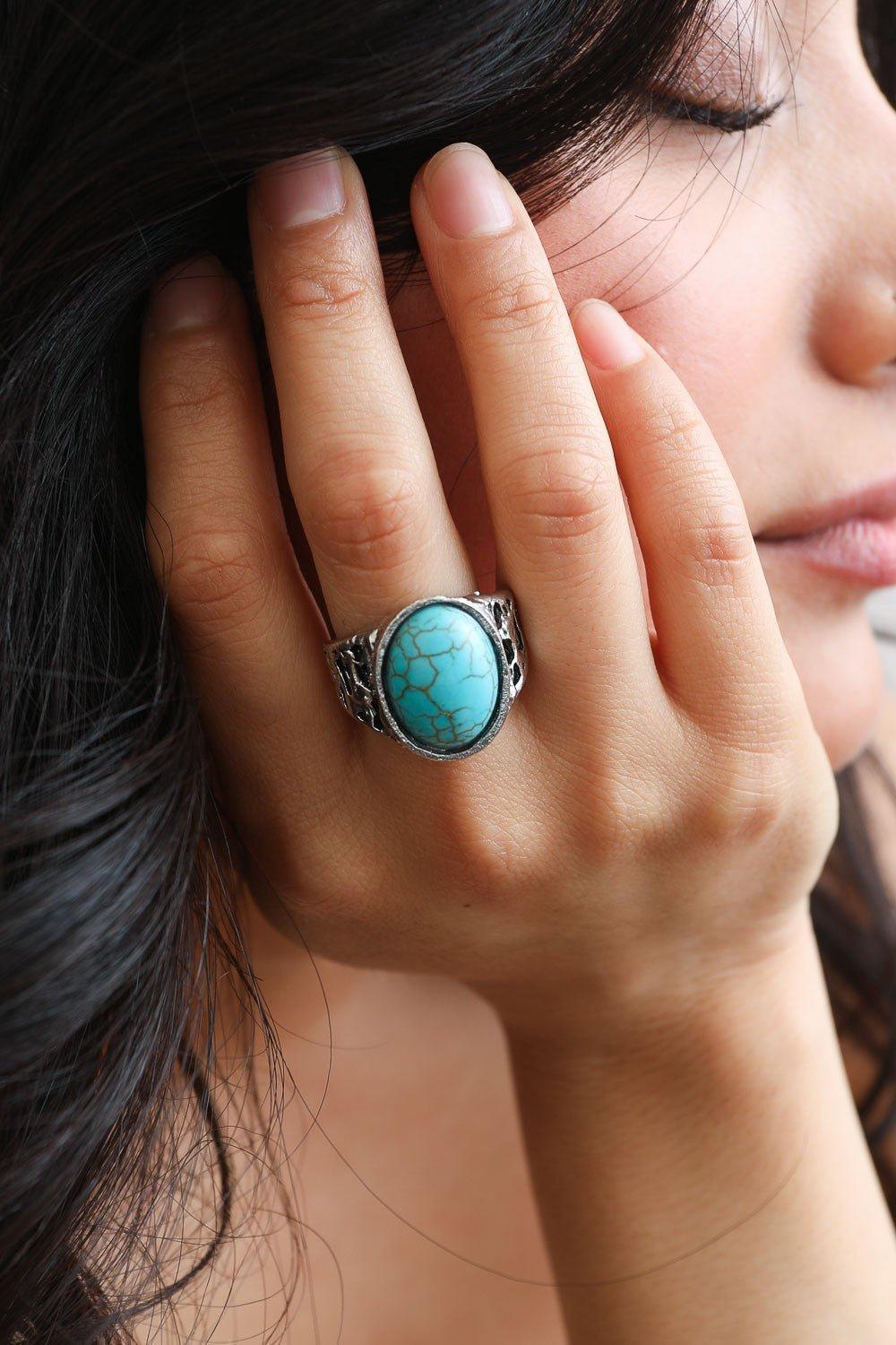 Turquoise Universe Ring Product Image