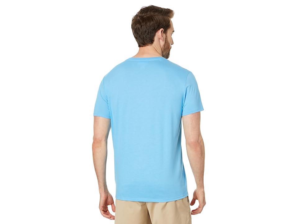 Mens V-Neck Pima Cotton Tee Shirt Product Image