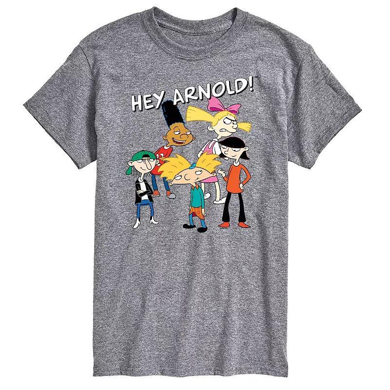 Big & Tall Hey Arnold! Group Portrait Graphic Tee, Mens Product Image