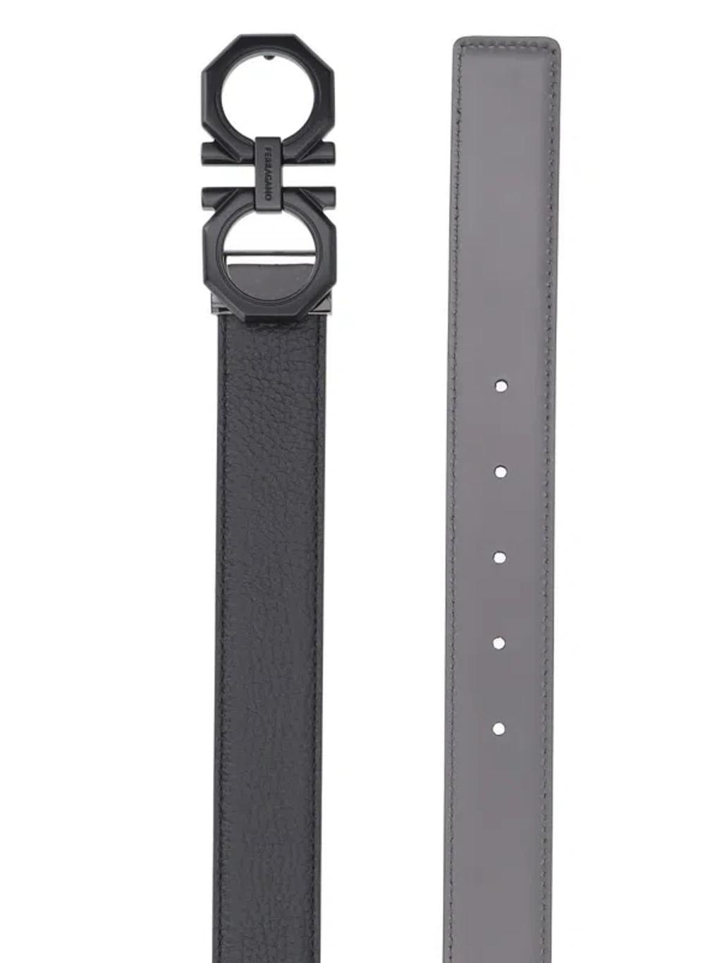 FERRAGAMO Belt In Black   Product Image