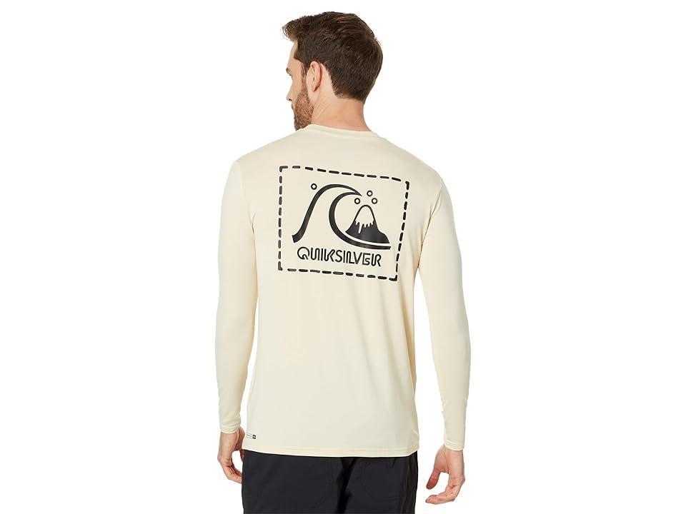 Quiksilver DNA Long Sleeve Surf Tee (Oyster White) Men's Swimwear Product Image