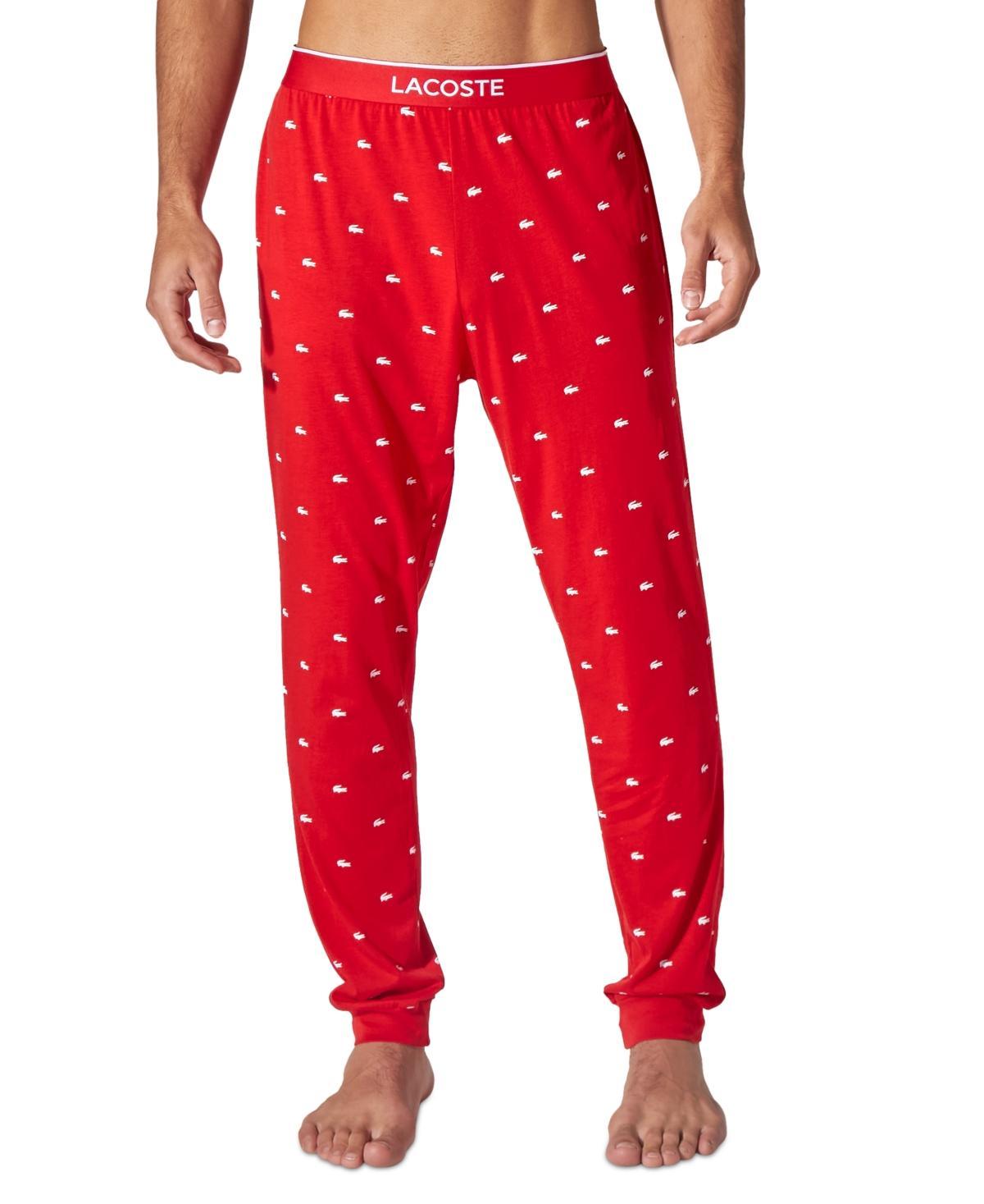 Lacoste Mens Printed Pajama Joggers Product Image