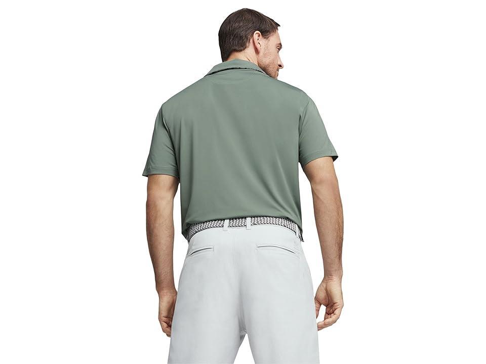 PUMA Golf X Ap Floral Trim Polo (Eucalyptus) Men's Clothing Product Image