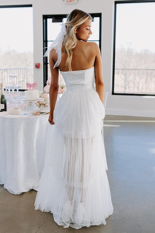 First Kiss Moment Tiered Maxi Dress Product Image