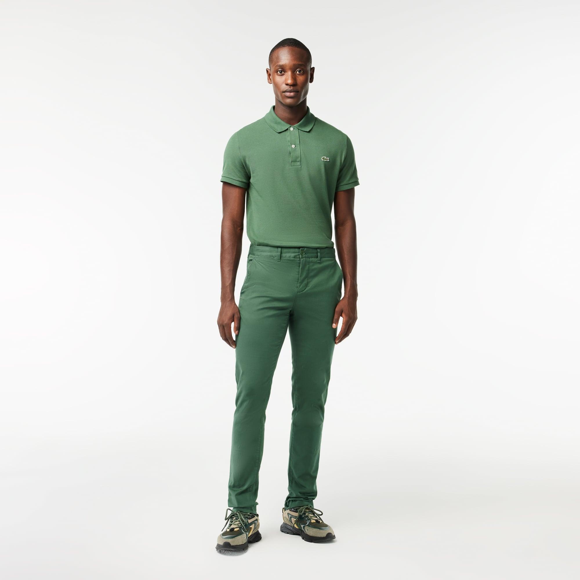 Slim Fit Stretch Cotton Chino Pants Product Image