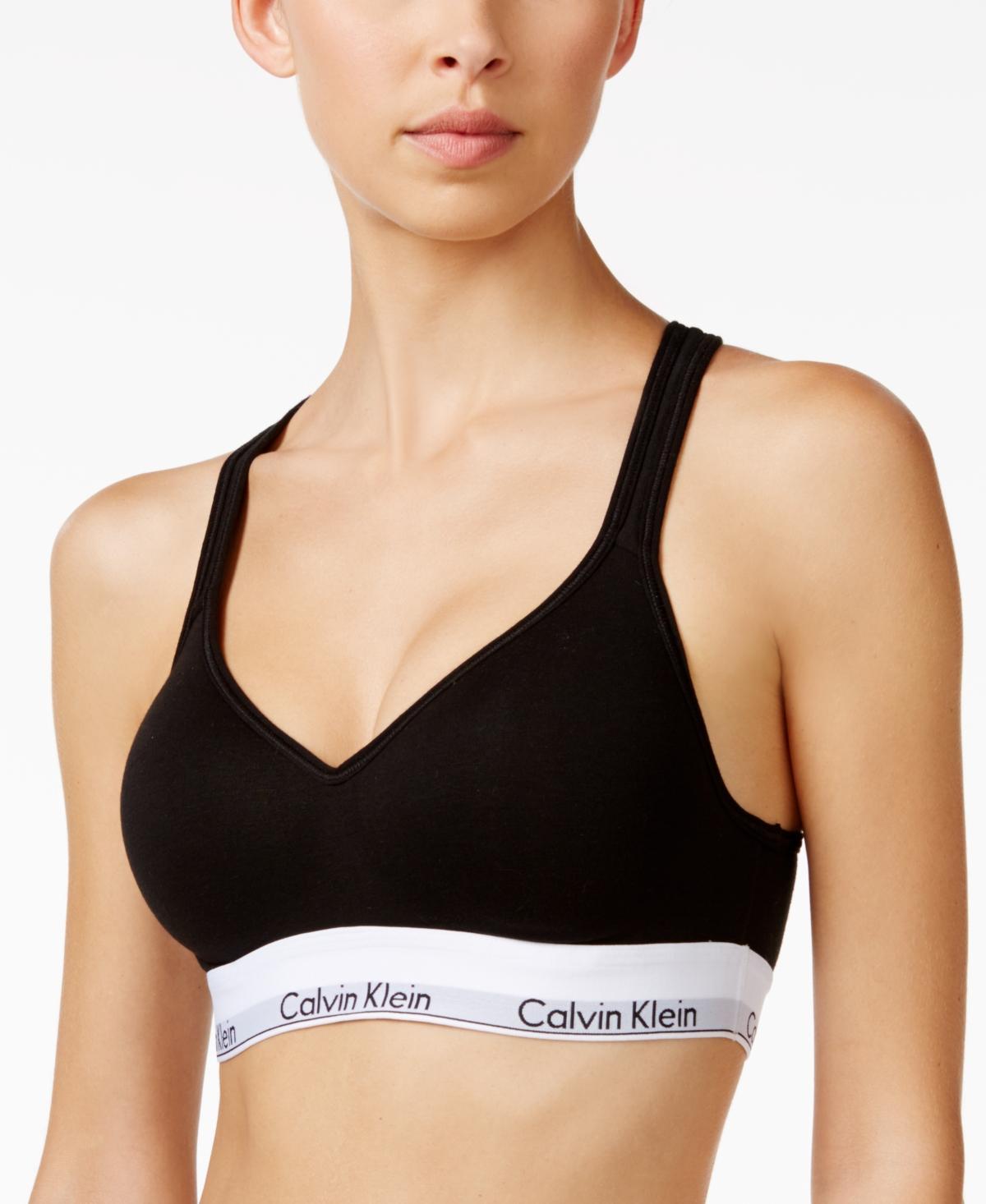 Calvin Klein Modern Cotton Padded Bralette QF1654, Womens Product Image