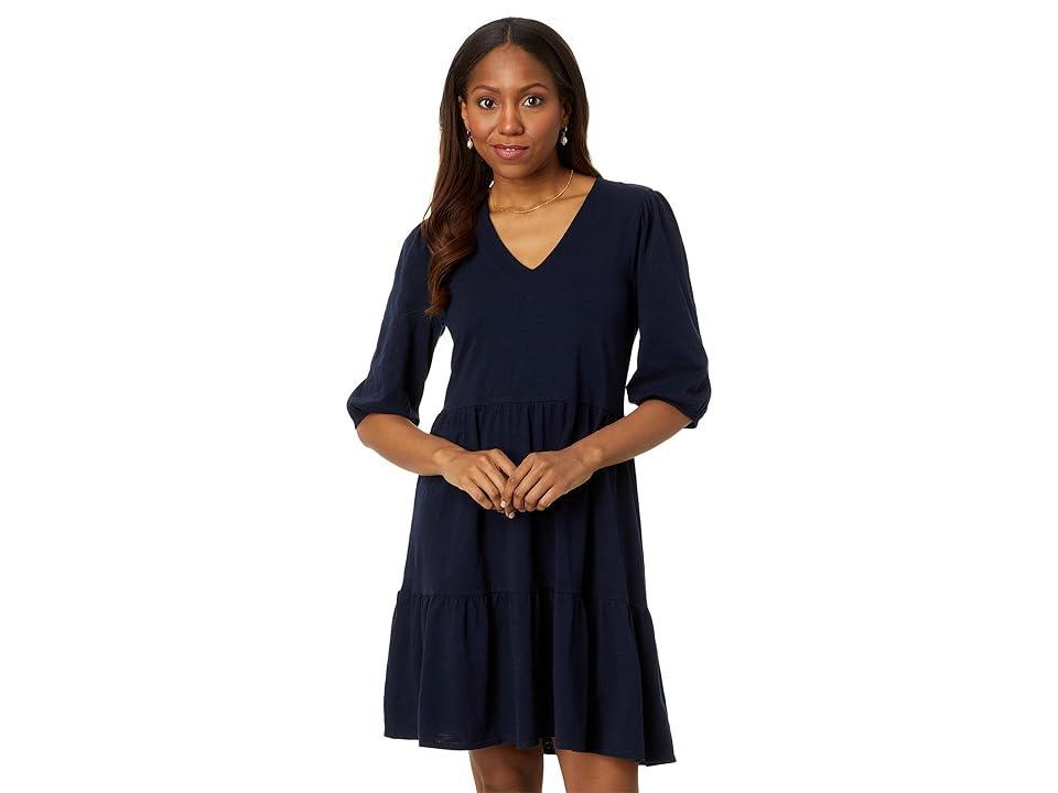 Nzt Nic+Zoe Cotton Elbow-Sleeve Dress Product Image