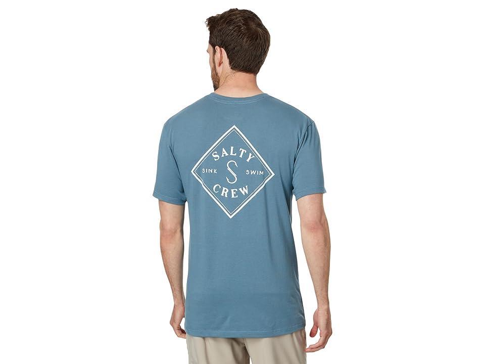 Salty Crew Tippet Short Sleeve Tee (Pacific Blue) Men's T Shirt Product Image