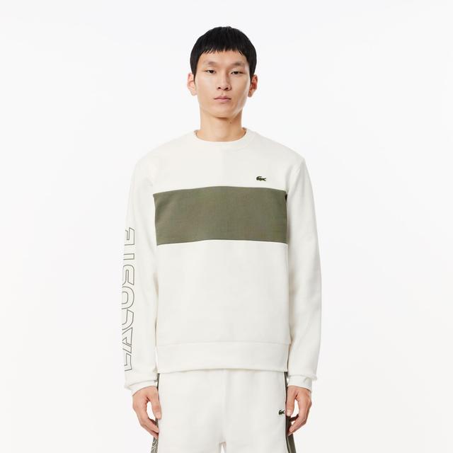 Colour-Block Crew Neck Sweatshirt Product Image