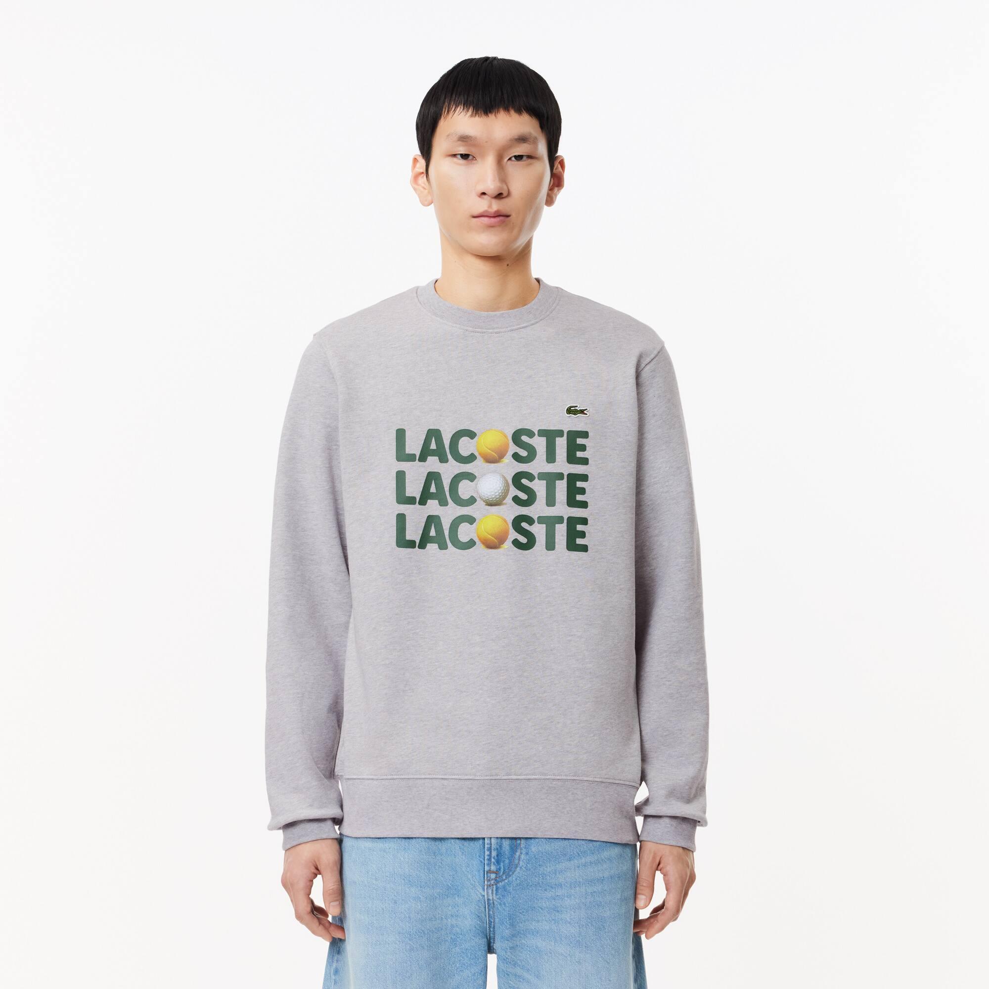 Printed Fleece Sweatshirt Product Image