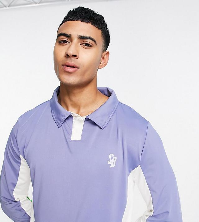 South Beach Man paneled polo shirt Product Image