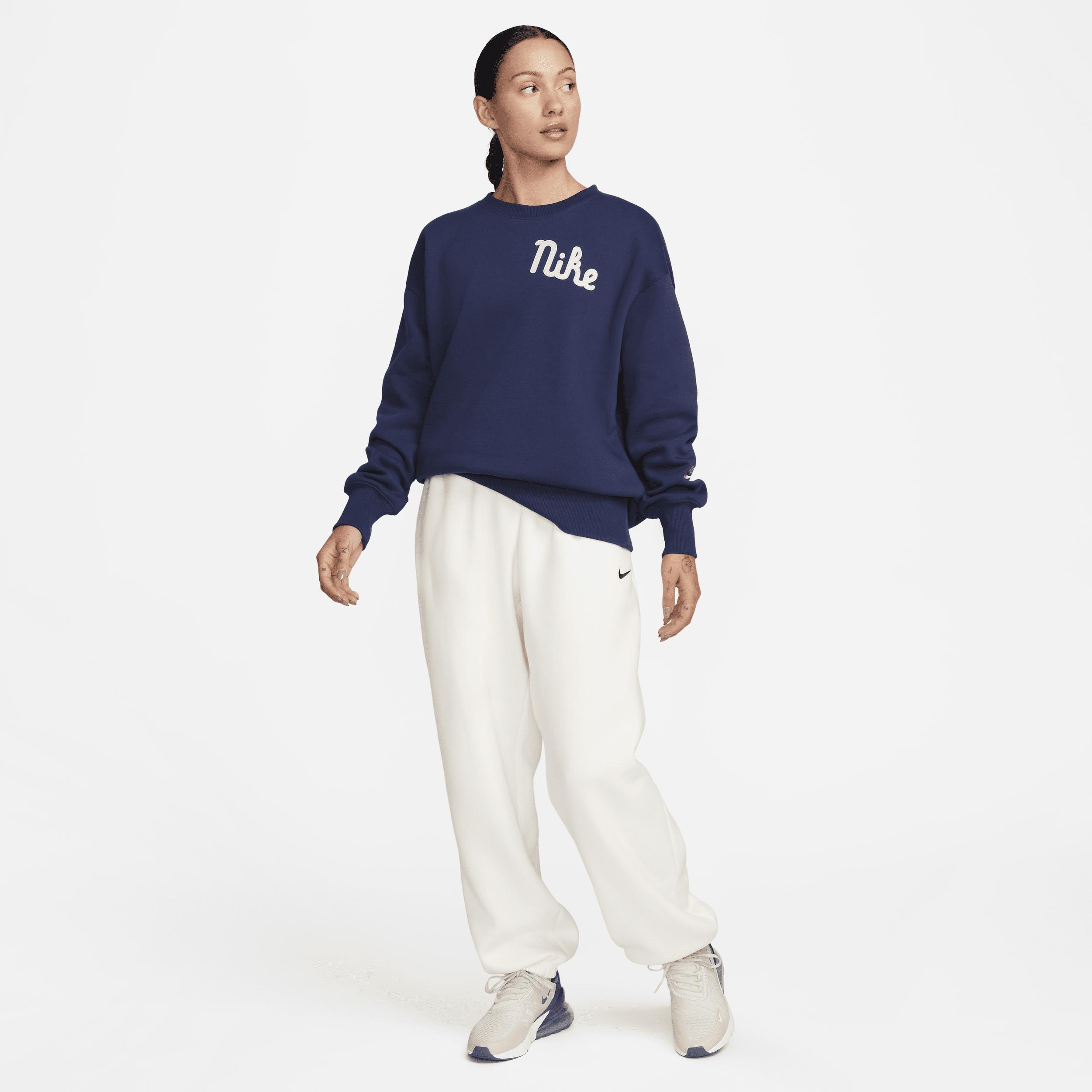 Women's Nike Sportswear Phoenix Fleece Oversized Crew-Neck Sweatshirt Product Image