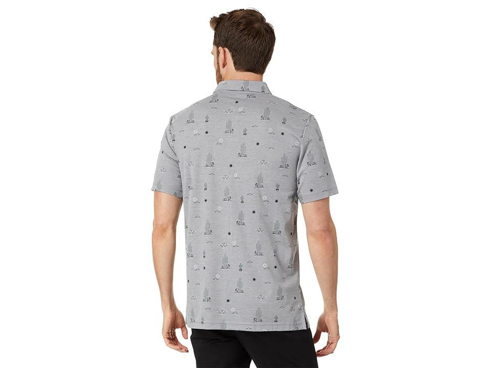 TravisMathew Candy Shores (Heather Medium Grey) Men's Clothing Product Image