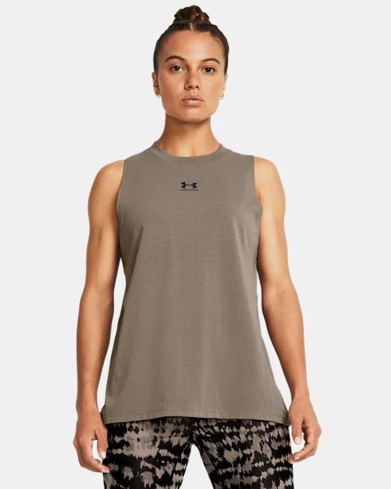 Women's UA Rival Muscle Tank Product Image