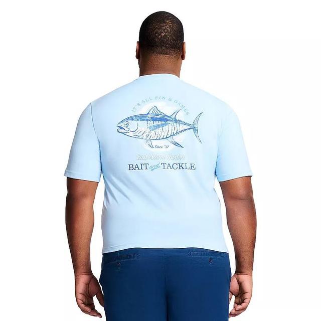 Big & Tall IZOD Saltwater Graphic Tee, Mens Product Image