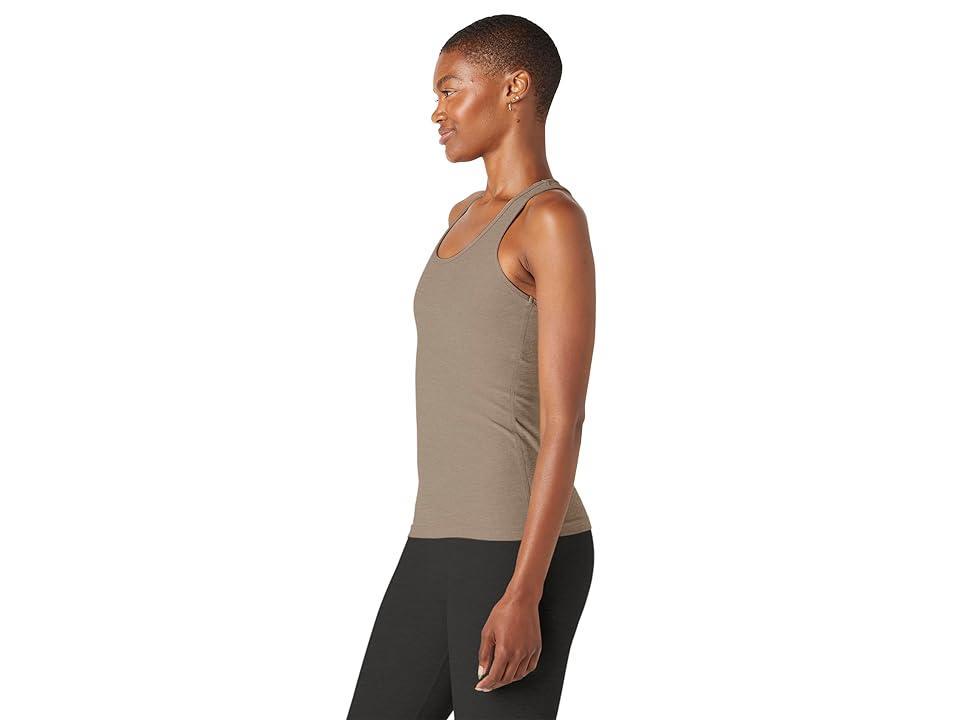 Beyond Yoga Spacedye Step Up Racerback Tank (Birch Heather) Women's Clothing Product Image