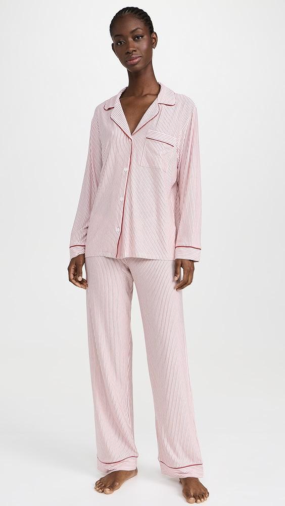 Eberjey Gisele Printed Long PJ Set | Shopbop Product Image