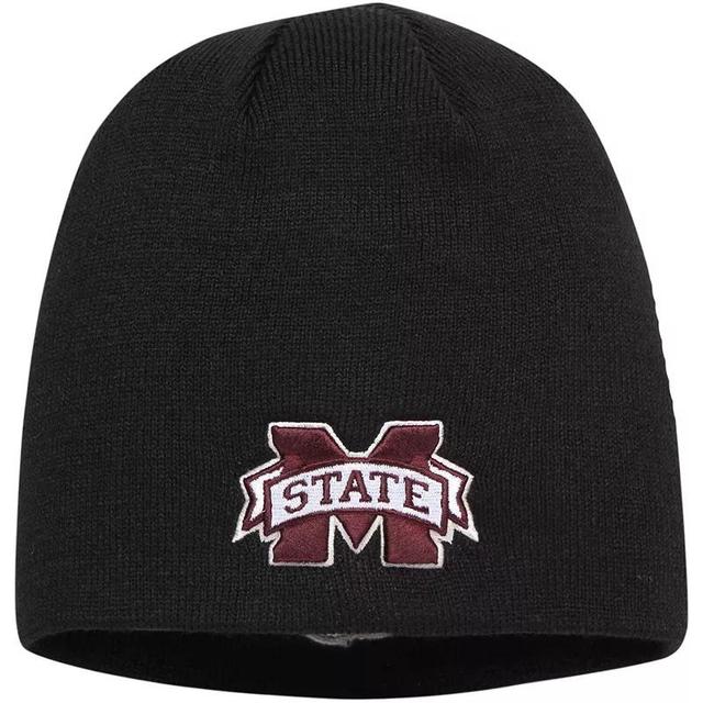 Mens Top of the World Black Mississippi State Bulldogs EZDOZIT Knit Beanie Product Image