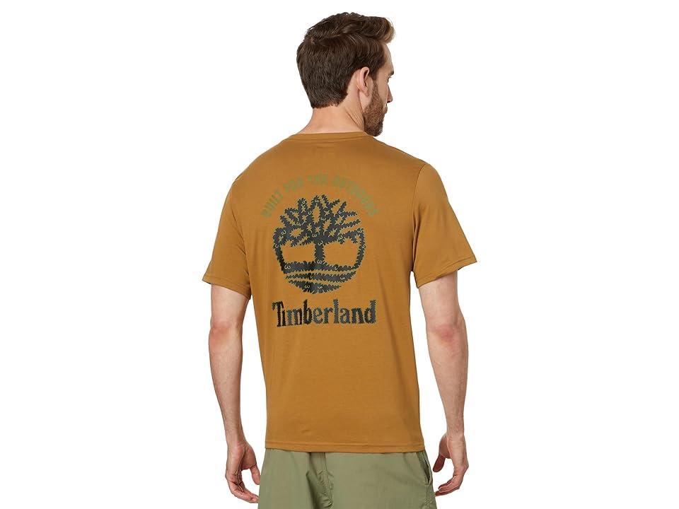 Timberland Scribble Tree Graphic Tee (Wheat Boot) Men's T Shirt Product Image