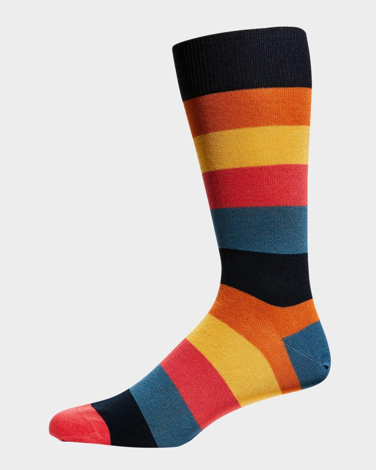 Mens Artist Stripe Socks Product Image